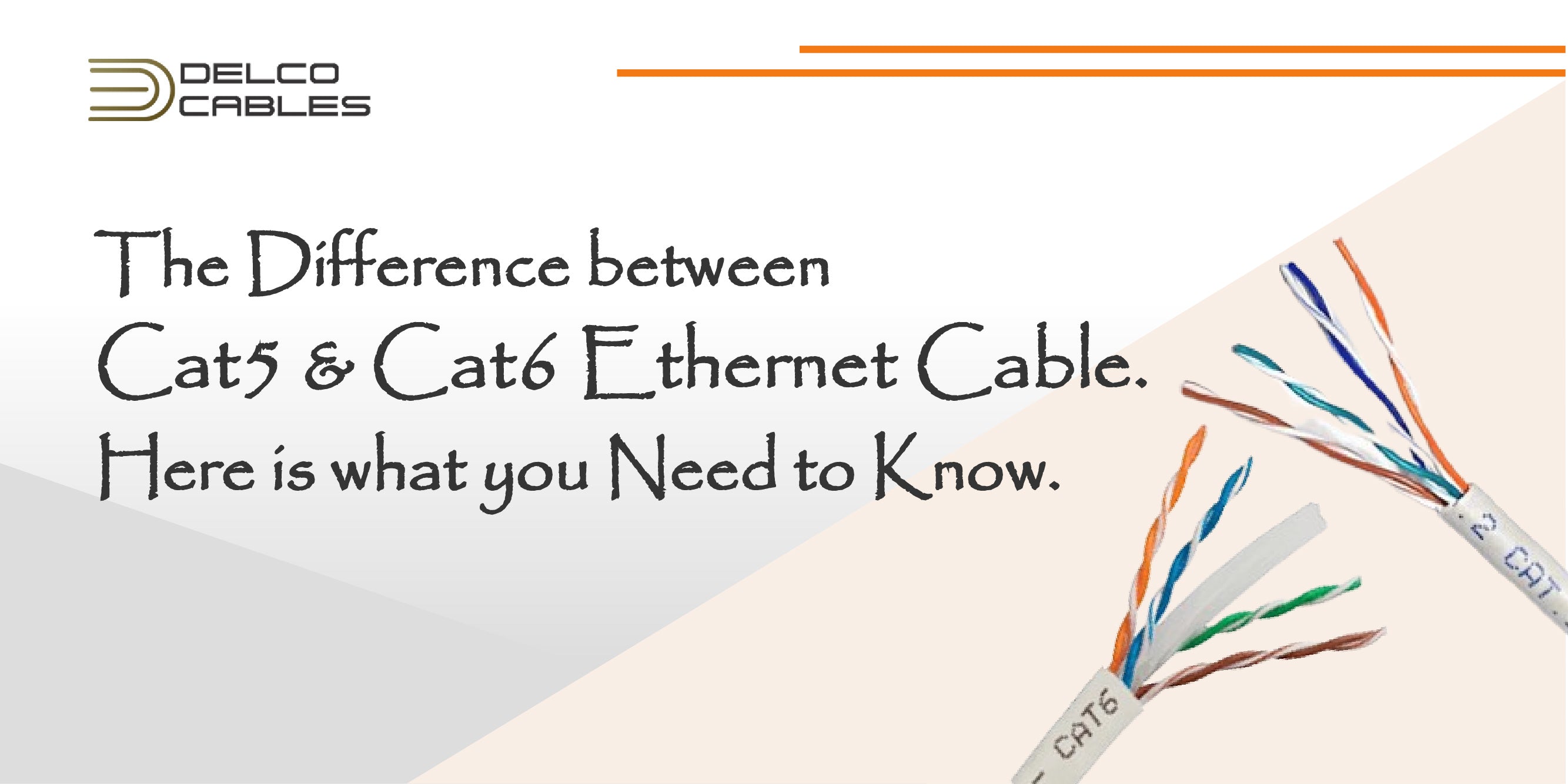 Differences Between Ethernet Cables Explained Cat 5 Cat Difference