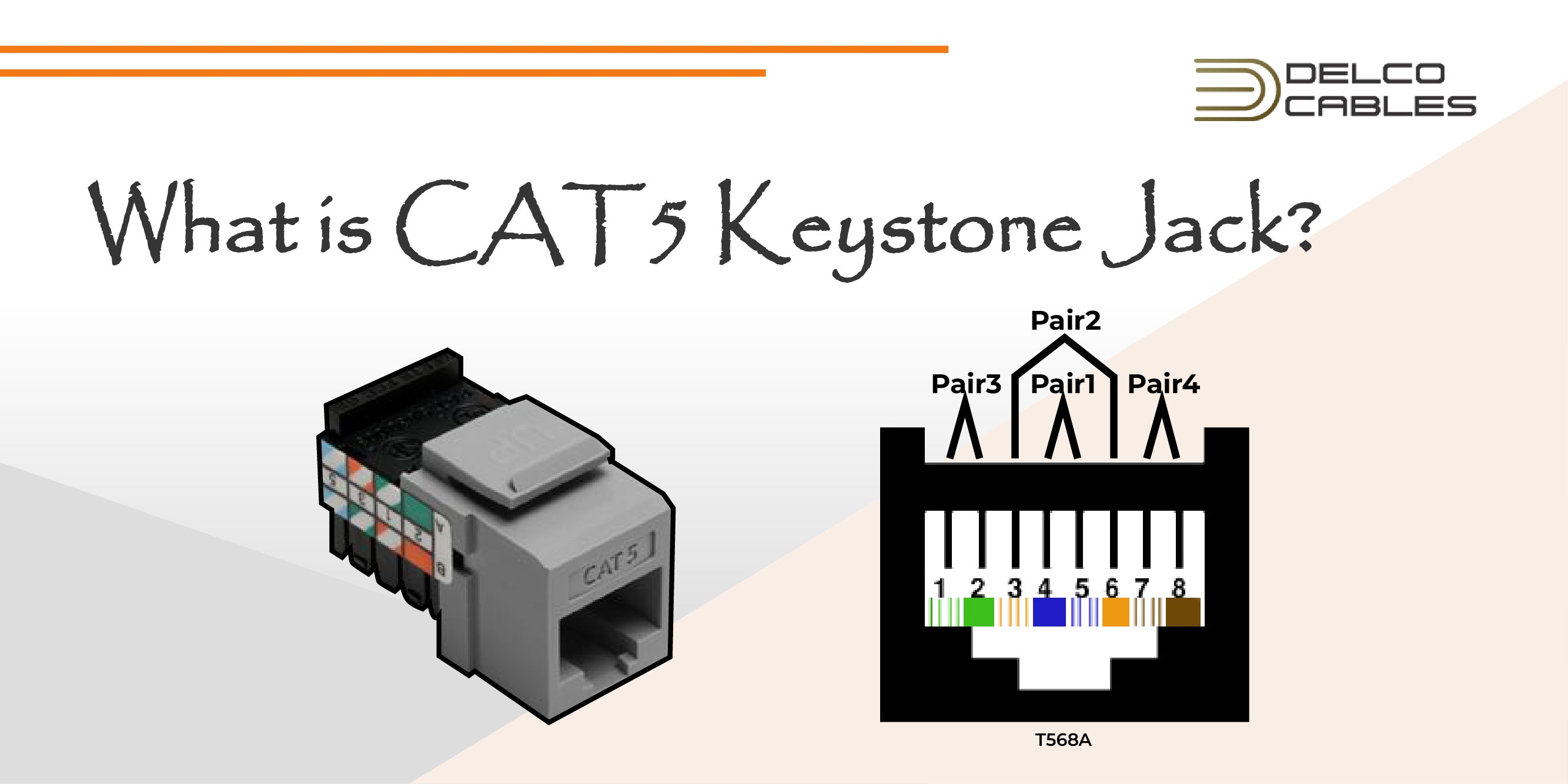 cat5 keystone jack