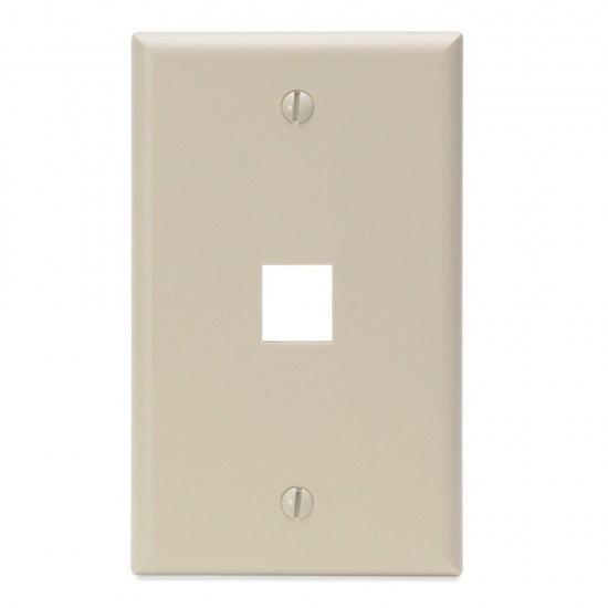 SINGLE GANG LEVITON STYLE WALL PLATES (PACK OF 15) - Delco Cables