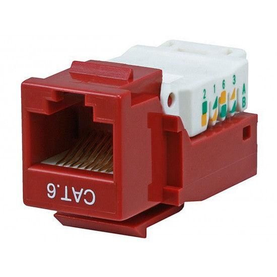 CAT6 TOOLLESS KEYSTONE JACKS PACK OF 50 - Delco Cables